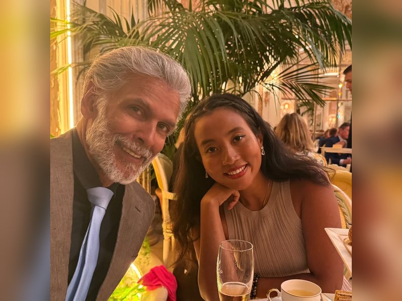 Milind Soman says 'lucky to be a part of all you do' as wife Ankita Konwar turns 34