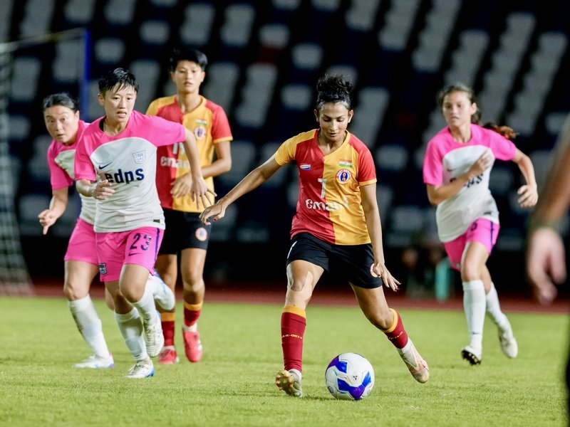 East Bengal seal AFC Women's Champions League Group Stage spot with draw against Kitchee (Credit: AIFF)