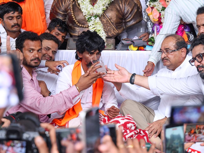 CM Fadnavis welcomes Jarange Patil ending hunger strike, says 12 out of 13 demands accepted