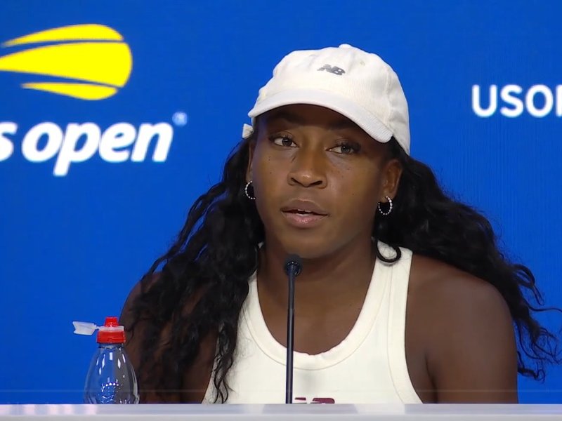 'I am not going to let this crush me': Gauff after fourth-round loss to Osaka at US Open (Credit: US Open/X)