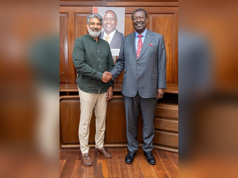 Ninety-five per cent of all African scenes in S S Rajamouli's film with Mahesh Babu shot in Kenya! (Photo Credit: Musalia W Mudavadi )