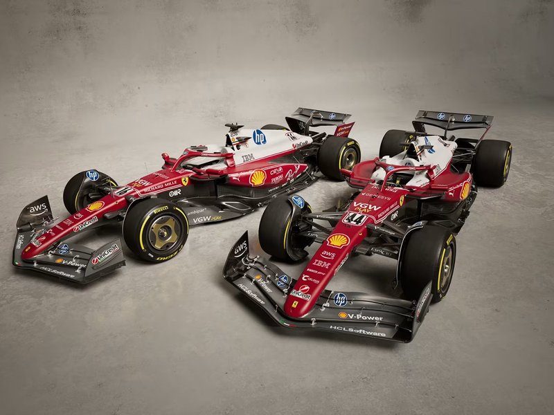 Ferrari unveil special livery at Monza in honour of Nicki Lauda