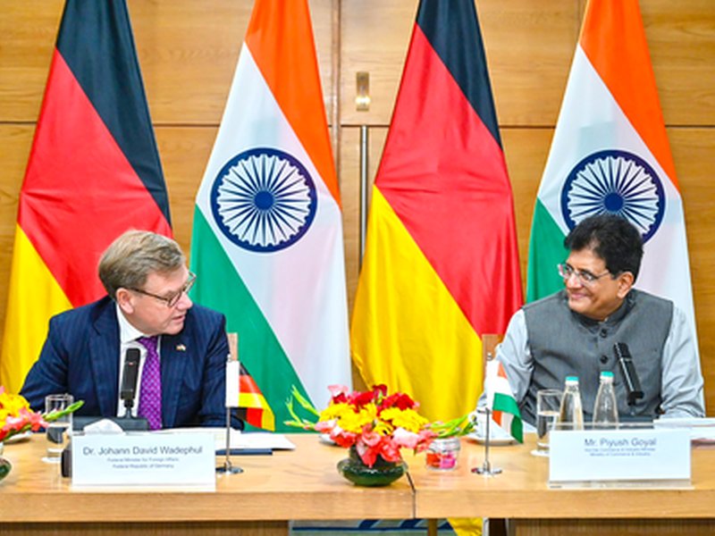 Piyush Goyal holds talks with German Minister Wadephul on bolstering economic ties