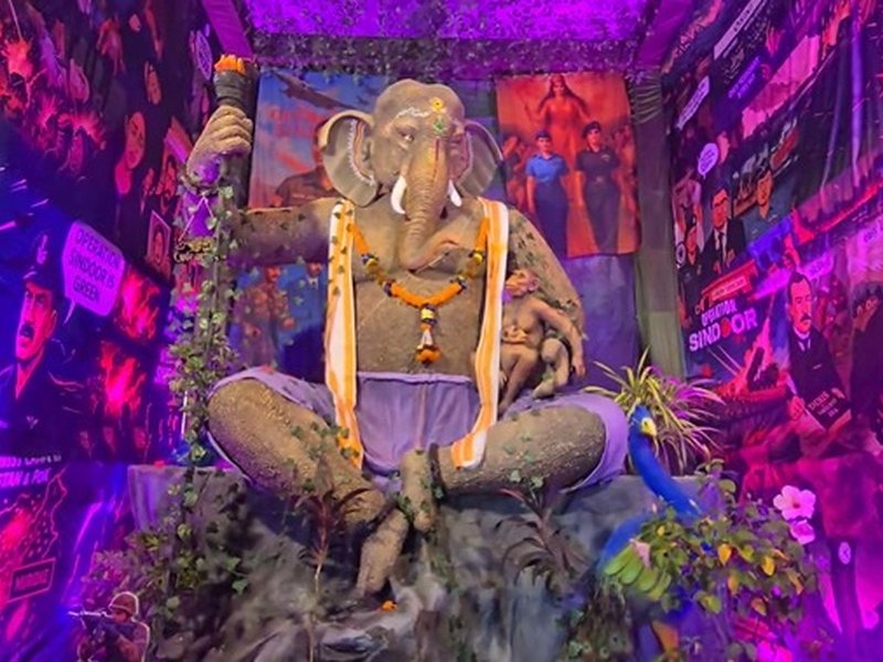 Gujarat: From Pahalgam terror attack to Op Sindoor, Ganesh pandals of Surat showcase patriotism