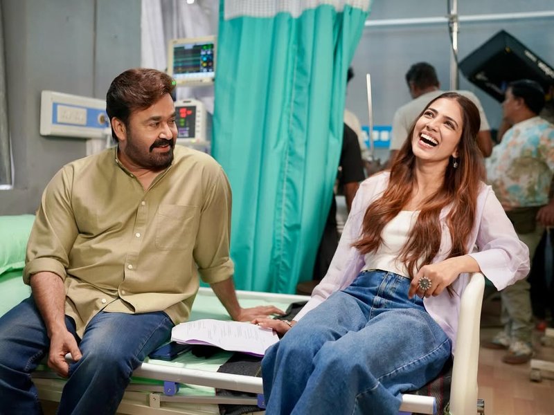 Malavika Mohanan gives Mohanlal a nickname!