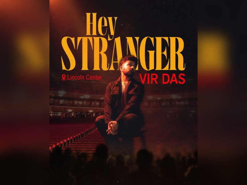 Vir Das to marks maiden residency ‘Hey Stranger’ at Lincoln Center