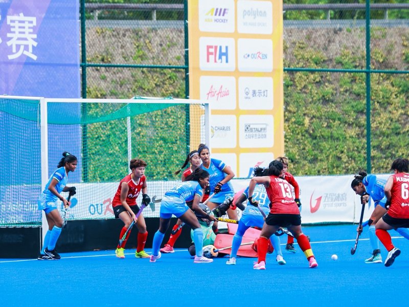 Hockey Asia cup: India women kickstart campaign with thumping win over Thailand