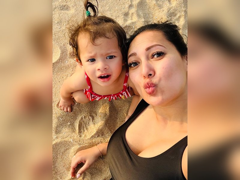 Rochelle Rao expresses how her 1st year of motherhood felt like