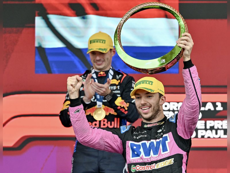 Formula 1: Pierre Gasly signs contract extension with Alpine (Credit: Formula 1/X)