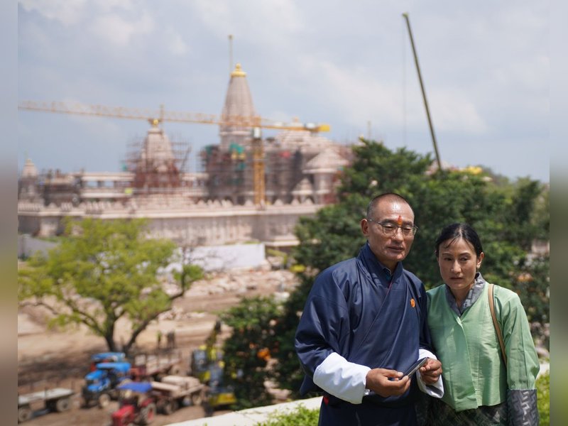 'Wonderful to see PM Tobgay and his wife pray at the Shri Ram Janmabhoomi Mandir in Ayodhya’: PM Modi