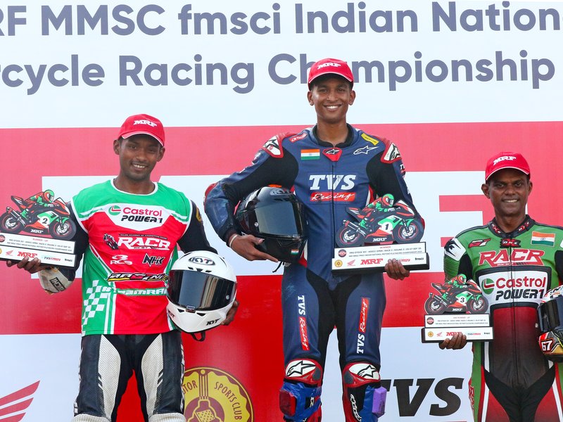 Sarthak Chavan bounces back with a brilliant win in INMRC