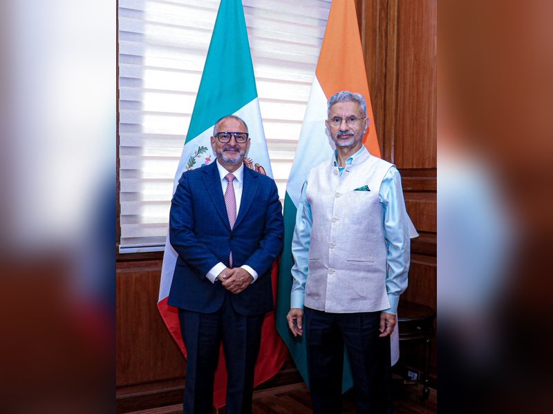 EAM Jaishankar appreciates outgoing Mexico envoy's contribution to strengthening ties