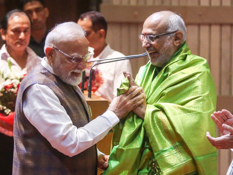 President Murmu, PM Modi and top leaders congratulate Radhakrishnan on being elected VP