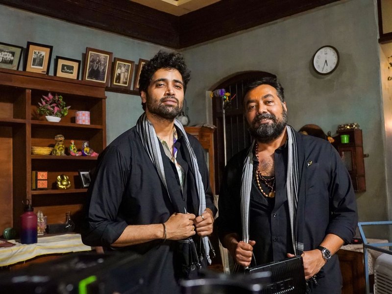 Mrunal Thakur and Adivi Sesh unveil unseen glimpse of Anurag Kashyap as cop swamy on his birthday