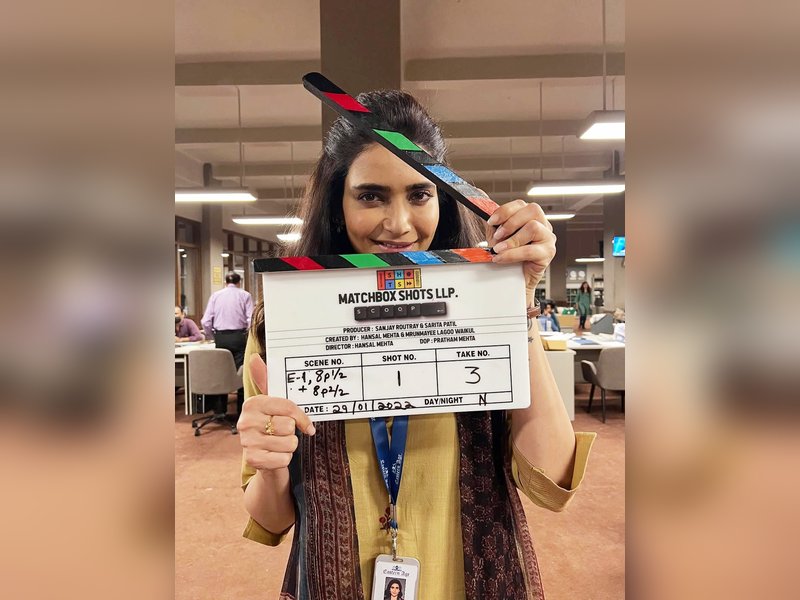 Karishma Tanna shares BTS from hit series 