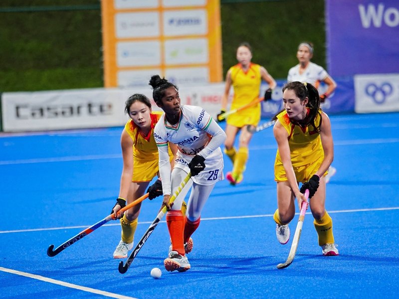 Women's Hockey Asia Cup: India lose 1-4 against hosts China in Super4 (Credit: Hockey India)