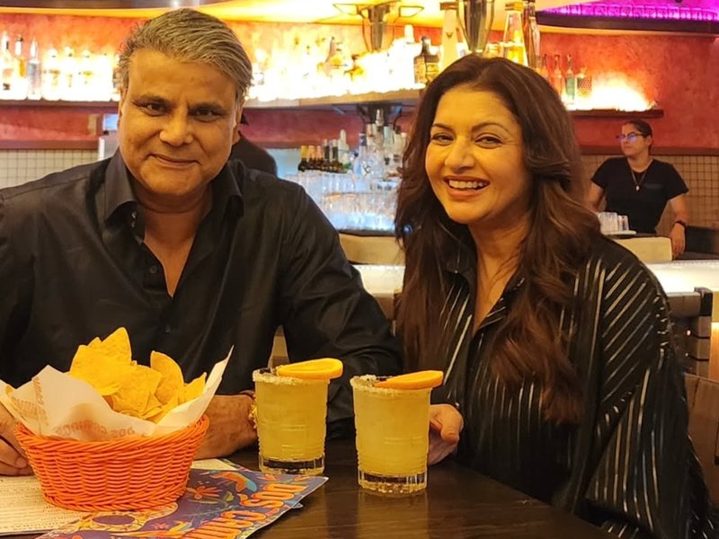 Bhagyashree shares glimpse of ‘silly fun time’ with husband in New York