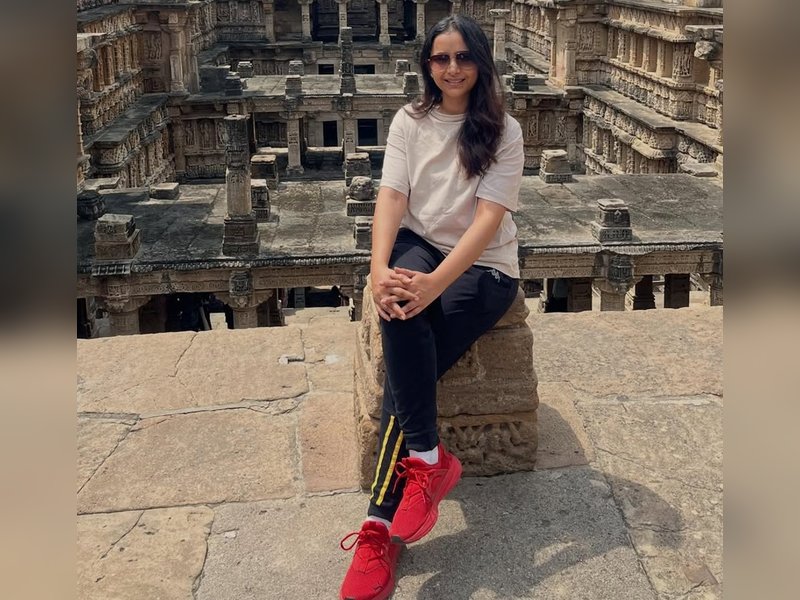 Shweta Basu Prasad explores 11th century marvel Rani Ki Vav, calls it pure architectural genius