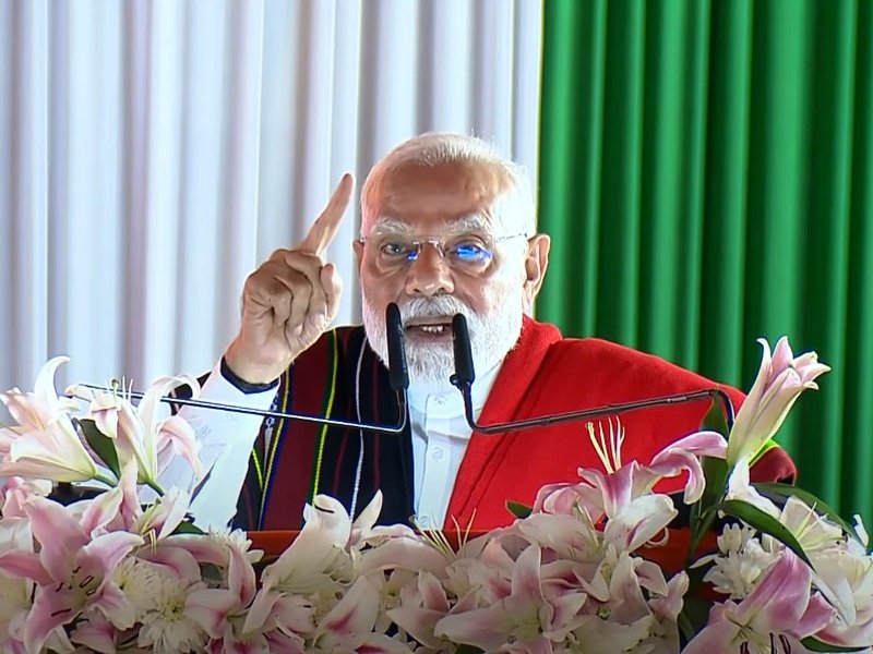 Committed to taking Manipur forward on path of development: PM Modi