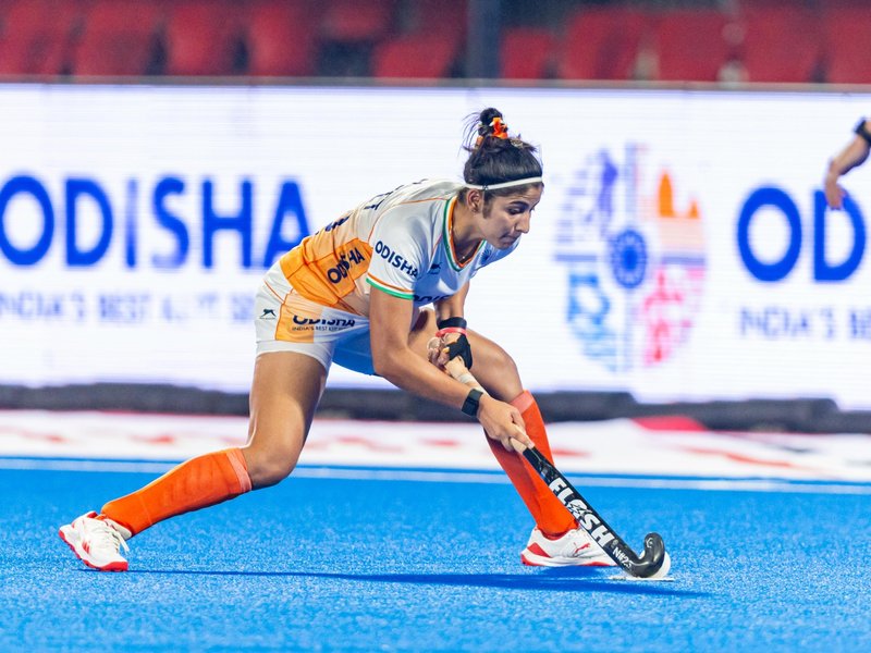 Hockey: Veteran forward Navneet Kaur completes 200 international caps for Indian women's team (Credit: Hockey India)