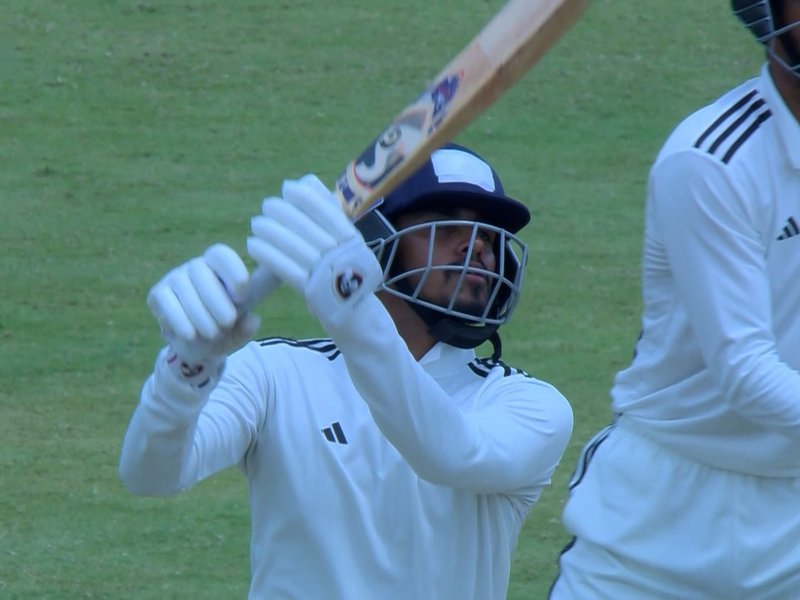 Yash Rathod’s 194 puts Central Zone on top despite South’s positive reply in Duleep Trophy final at the BCCI Centre of Excellence in Bengaluru on Saturday. Photo credit: BCCI Domestic/X