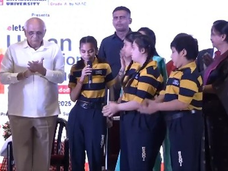 Children with disabilities inspire people at Vadodara Urban Innovation Summit