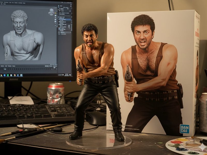 Sunny Deol embraces viral AI trend, reimagines his iconic action scenes  