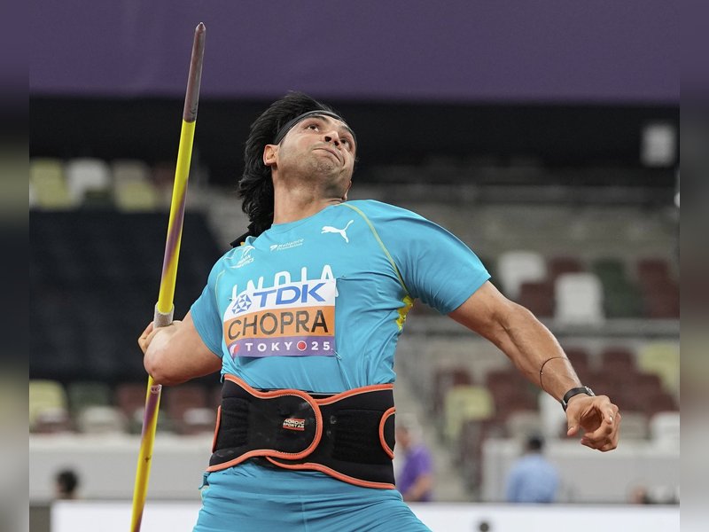 Neeraj, Sachin storm into final of javelin throw; Olympic Champion Arshad Nadeem too makes cut in the World Athletics Championship in Tokyo on Wednesday. Photo credit: SAI Media