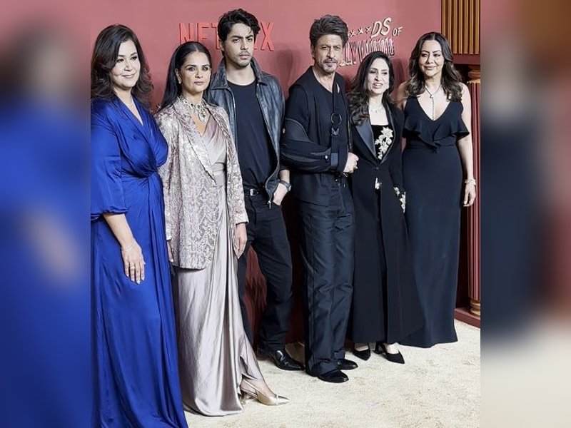 Aryan Khan's show's grand premiere: Khan family, dressed to the nines, hosts B-town’s biggest celebration