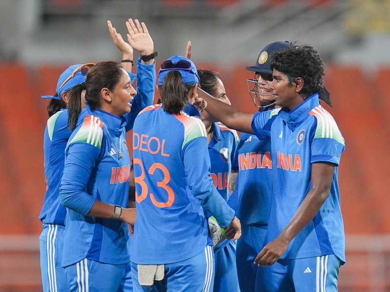 Coach Amol Muzumdar’s words on fightback were well taken and noted, says Smriti Mandhana, after India beat Australia in 2nd ODI in New Chandigarh on Wednesday. Photo credit: BCCI Women/X