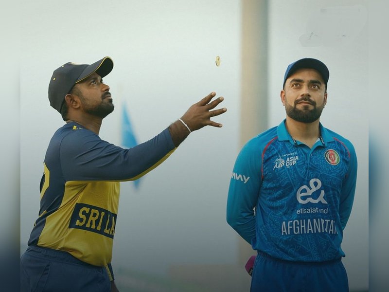 Afghanistan win toss, elect to bat first against Sri Lanka in must-win game in Group B of the Men's Asia Cup T20 2025 in Abu Dhabi on Thursday. Photo credit: ACC/X