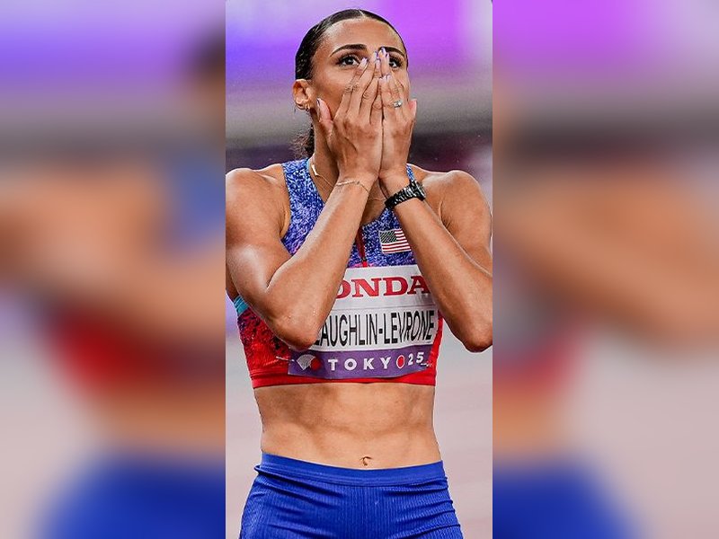 Sydney McLaughlin-Levrone breaks 42-year championship record in the World Athletics Championships in Tokyo. 