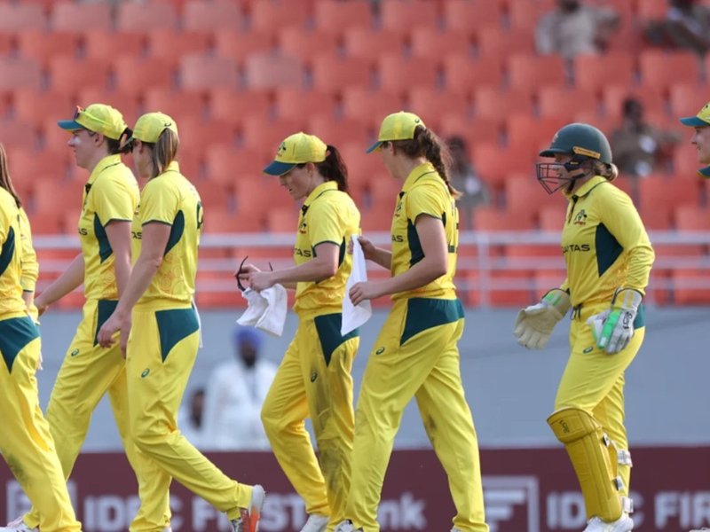 Australia fined for slow over-rate against India in second women's ODI