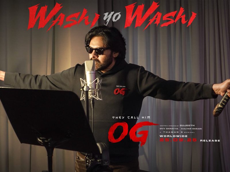 Pawan Kalyan's Haiku number 'Washi Yo Washi' from 'They Call Him OG' released