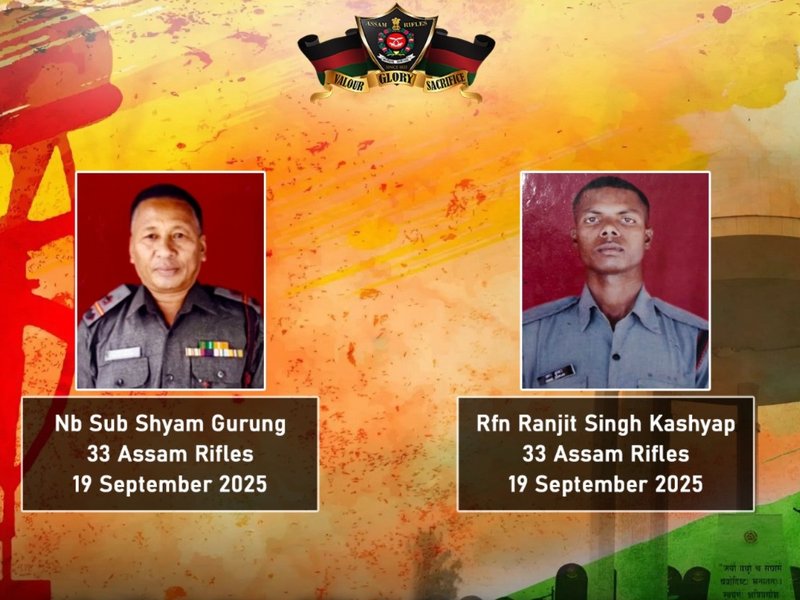 Two jawans killed, five injured as gunmen ambush Assam Rifles vehicle in Manipur (2nd Lead)