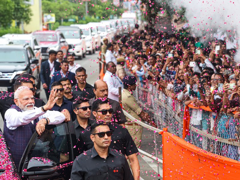 Family’s enthusiasm at Bhavnagar roadshow filled me with new energy’: PM Modi after his rally in Gujarat