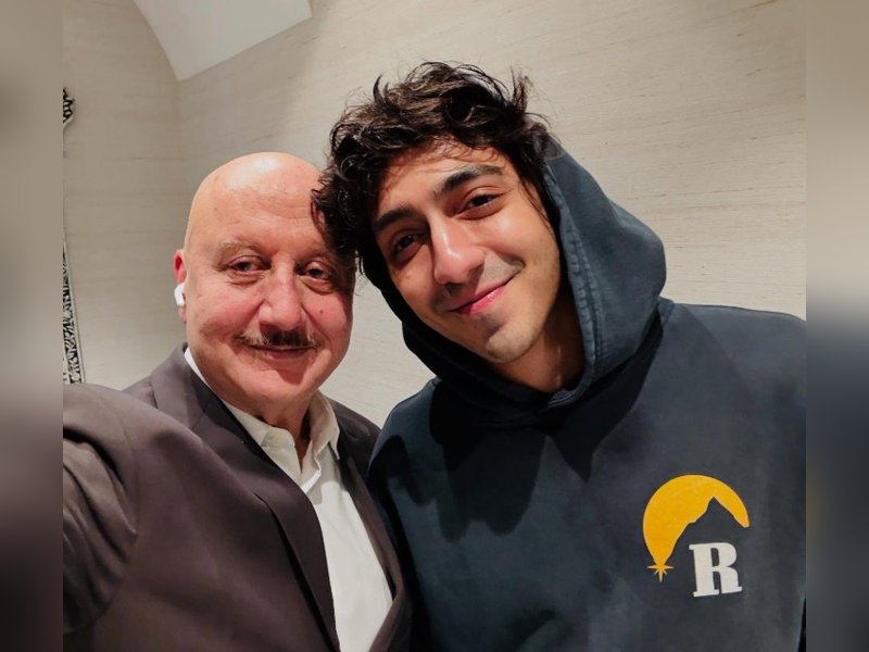 Anupam Kher meets Gen Z star Ahaan Panday: ‘No generation gap here’