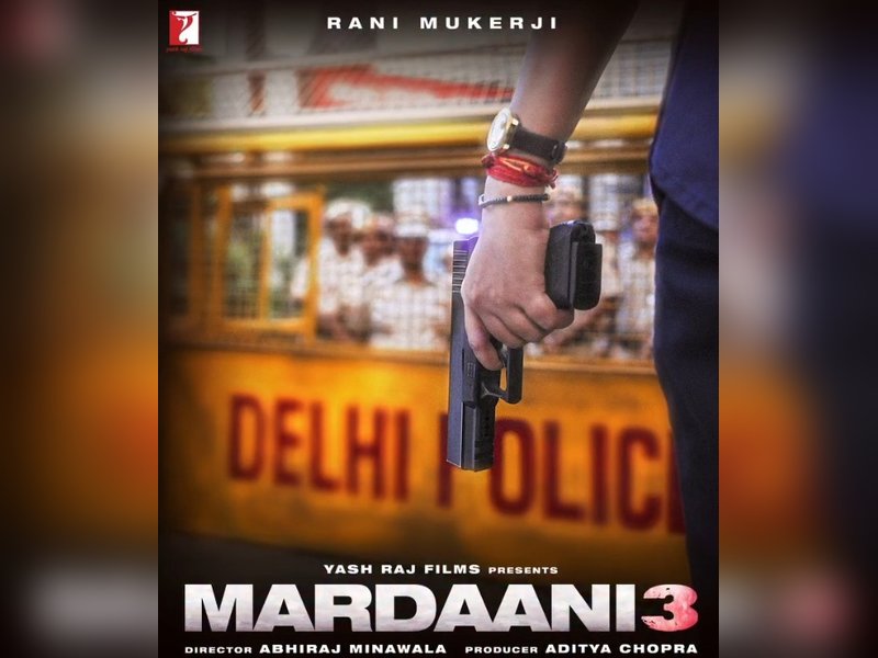 Rani Mukerji-starrer ‘Mardaani 3’ poster unveiled on first day of Navratri