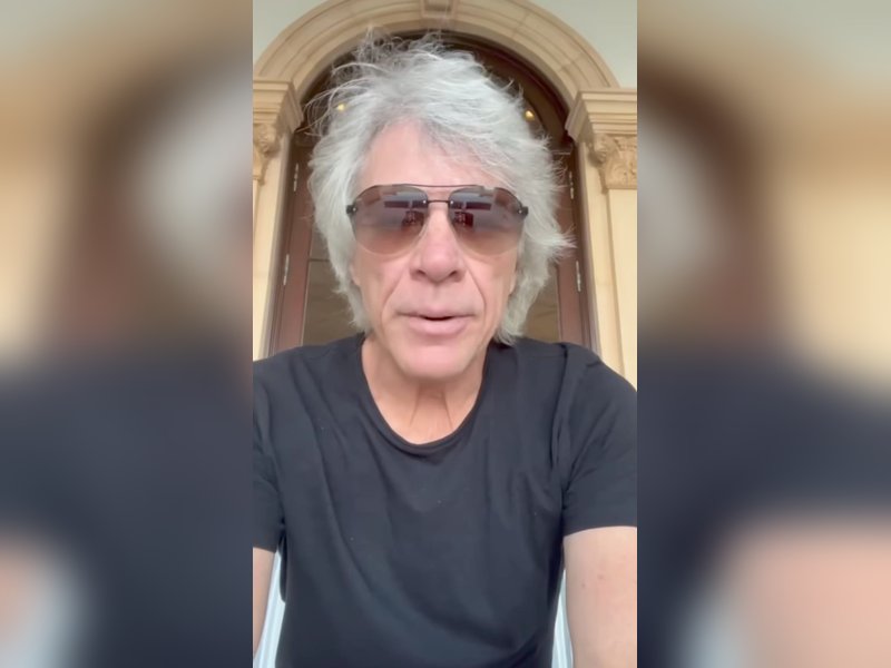 Jon Bon Jovi is enjoying being first-time grandfather