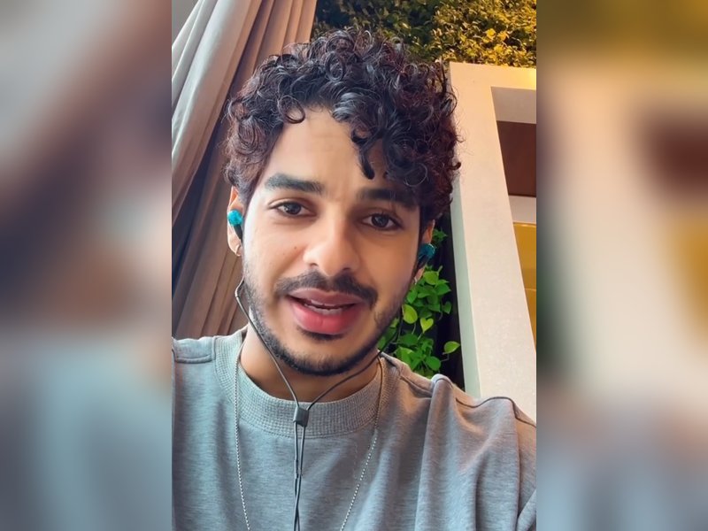 Ishaan Khatter shows swollen eyes as he reveals toll of busy ‘The Homebound’ shoot on his health