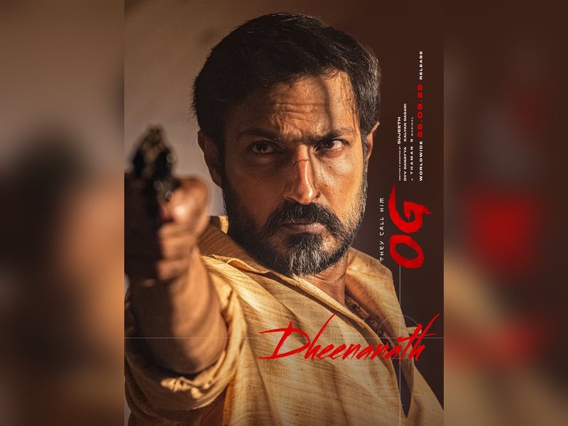 Harish Uthaman's character name and look in Pawan Kalyan's 'They call him OG' revealed	