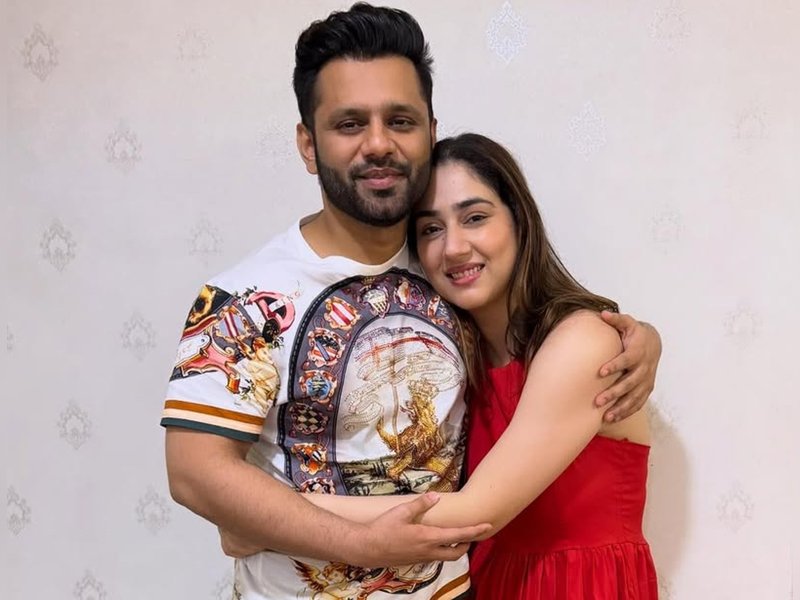 Disha Parmar shares glimpses from hubby Rahul Vaidya’s birthday celebrations, says, ‘soo glad you were born’