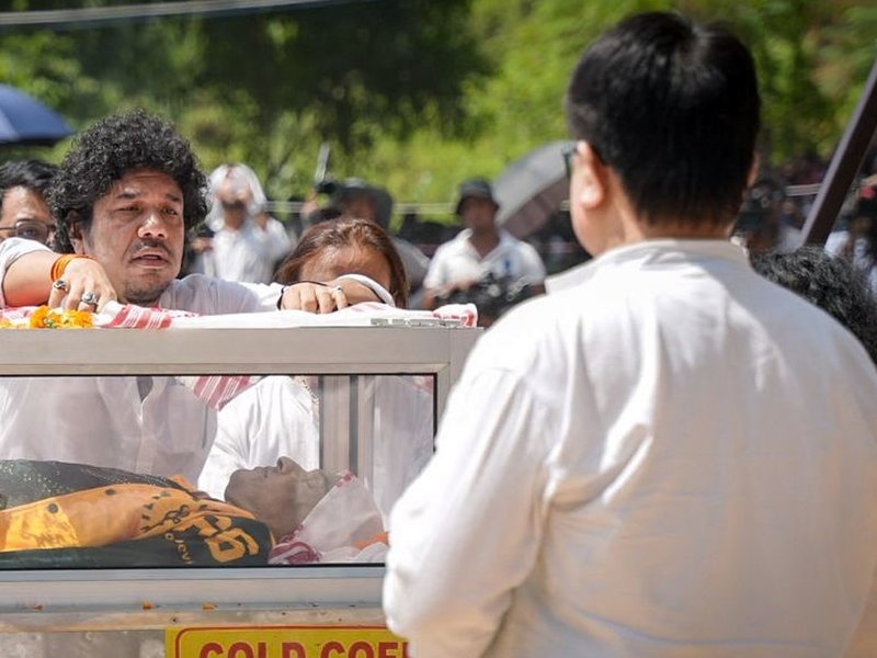 Papon bids adieu to his friend, and Assam’s cultural icon Zubeen Garg