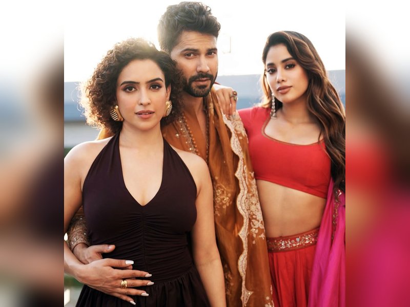 Varun Dhawan, Janhvi Kapoor, Rohit Saraf bring festive spirit to Ahmedabad for “Sunny Sanskari Ki Tulsi Kumari” promotions