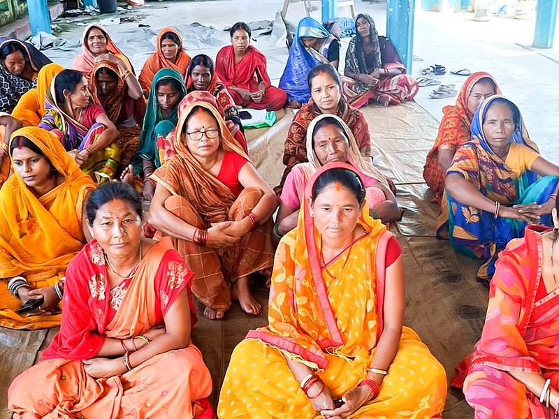 Bihar: Women in Bagaha happy as they will get first installment of Mukhyamantri Mahila Rojgar Yojana