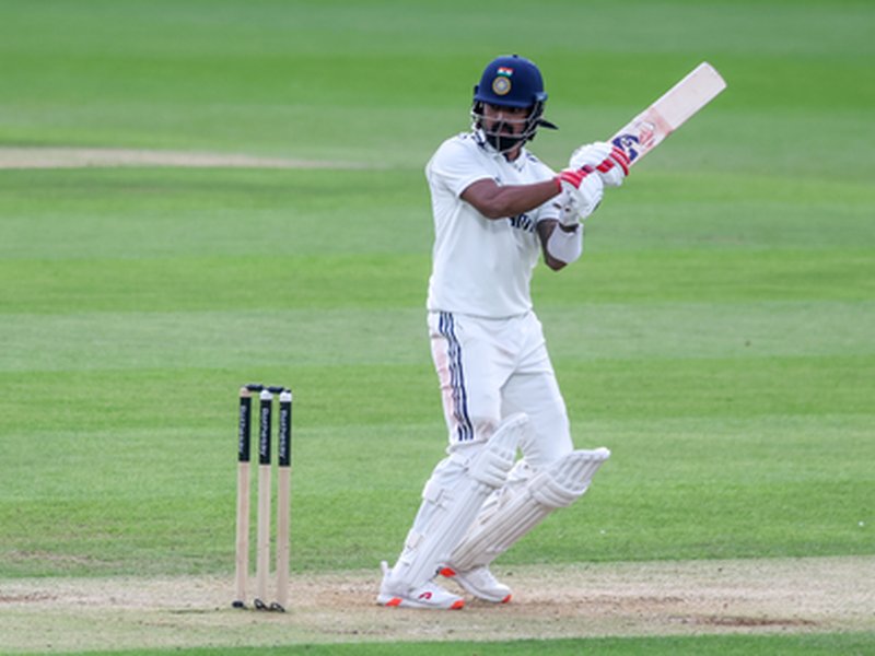 India A keep chase alive as K.L. Rahul and Sai Sudharsan hold fort in unofficial test against Australia A in Lucknow on Thursday. Photo credit: BCCI Domestic