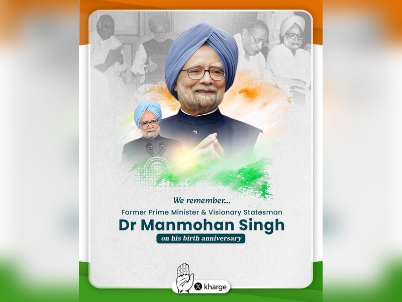 Gentle architect of India’s economic transformation: Top Cong leaders pay tributes to Dr Manmohan Singh