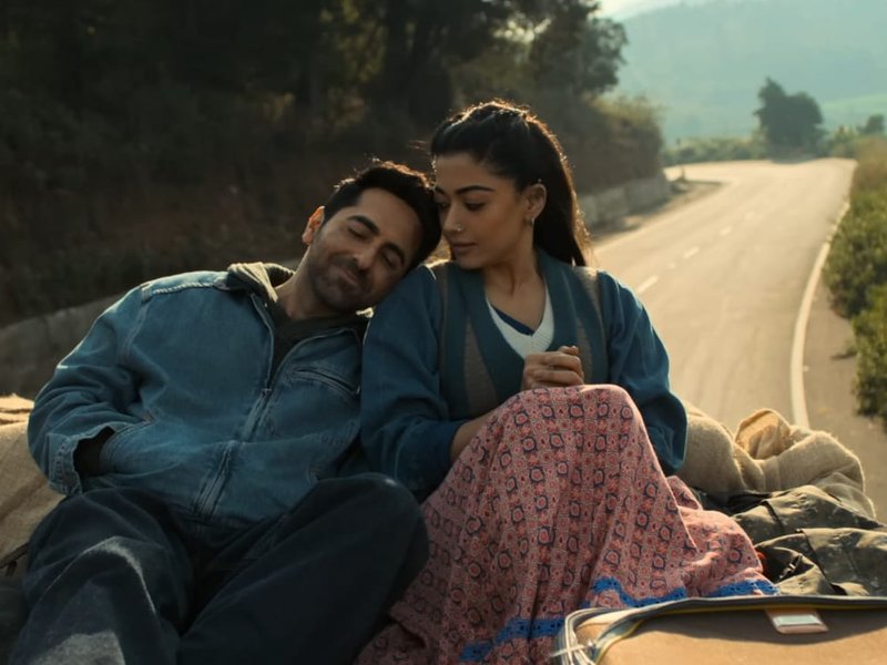 Ayushmann Khurrana embraces his newfound Vampirism for love Rashmika Mandanna in 'Thamma' 