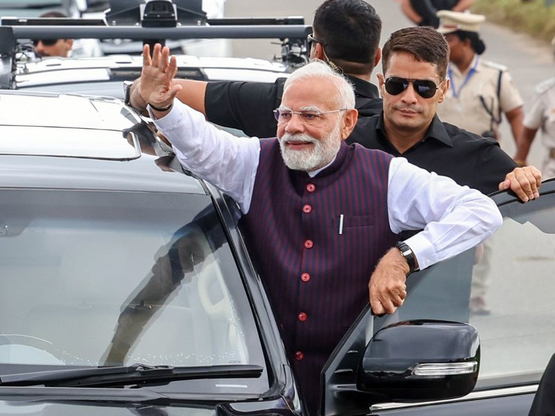 Japanese sumo wrestler Jokoryu Takayuki performs Shiomaki ritual, wishes Prime Minister Modi on his 75th birthday. IANS file photos