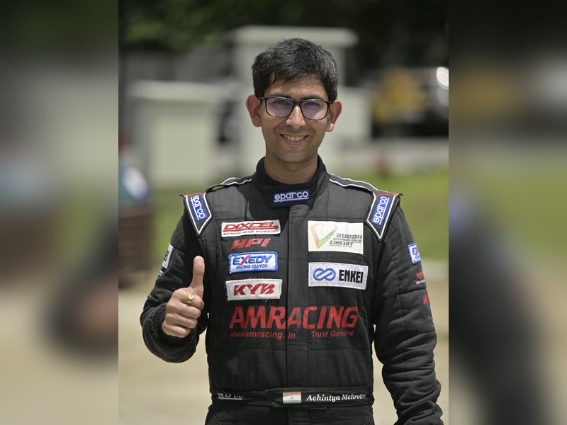 Achintya Mehrotra wins gold in Auto Gymkhana, silver medal for Tarushi Vikram in women’s category in the Asian Auto Gymkhana Championship, which was held along with the FIA Asia-Pacific Motorsport Championship 2025 in Bandaragama (Sri Lanka) on Saturday. Photo credit: FIA